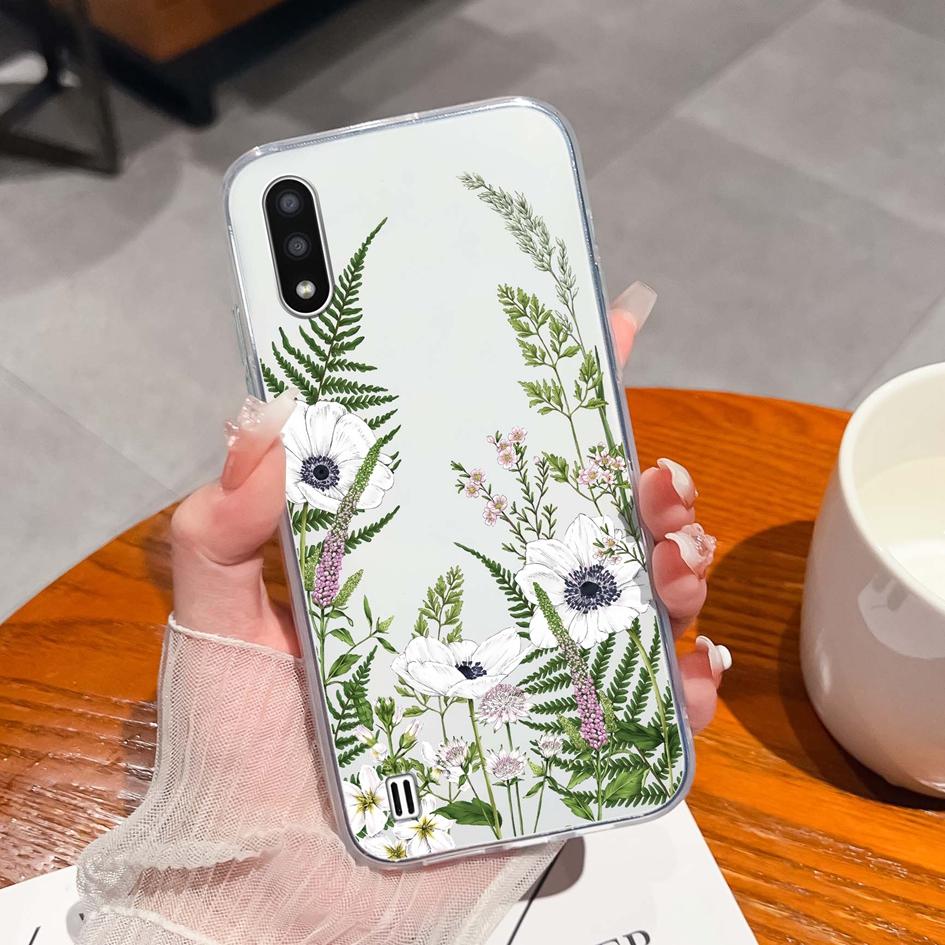 New Cases For Samsung A01 A02 A02S A03 Core A04 A04E A10 A10E A10S A11 A12 A13 A14 A21 A22 New Pink Wings Pattern Silicone High Shockproof For Samsung