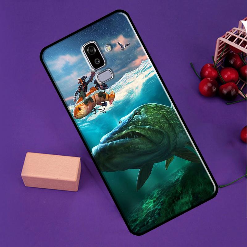 Fishing Painting For Samsung Galaxy M14 M34 M54 M56 M36 M16 M31 M11 M13 M53 M12 M32 M52 M35 M55 M15 M06 Case