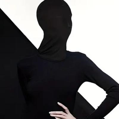 Pełna Maska Czarno-Biały Kaptur Rekwizyt Cosplay Kostiumy Halloweenowe Dorosły Dzieci Karnawałowa Impreza Przebierana Akcesoria Ducha