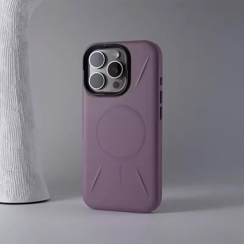 Magnetic Wireless Charging MagSafe Phone Case for iPhone 16 16pro Max 15 14 Pro 13 12 Matte Hybrid Shockproof Hard Armor Cover