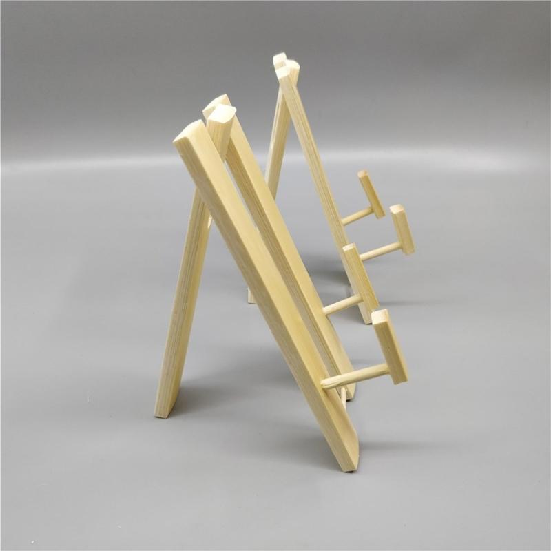 2 Stück Holz Chinesischer Faltfächer Halter Ständer Handfächer Präsentationsständer für Künstlerische Heimtisch Mittelstücke Dekoration