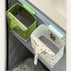 Large Capacity Waste Trash Can Wall-Mounted Food Waste Toilet  Household Cleaning Tools
