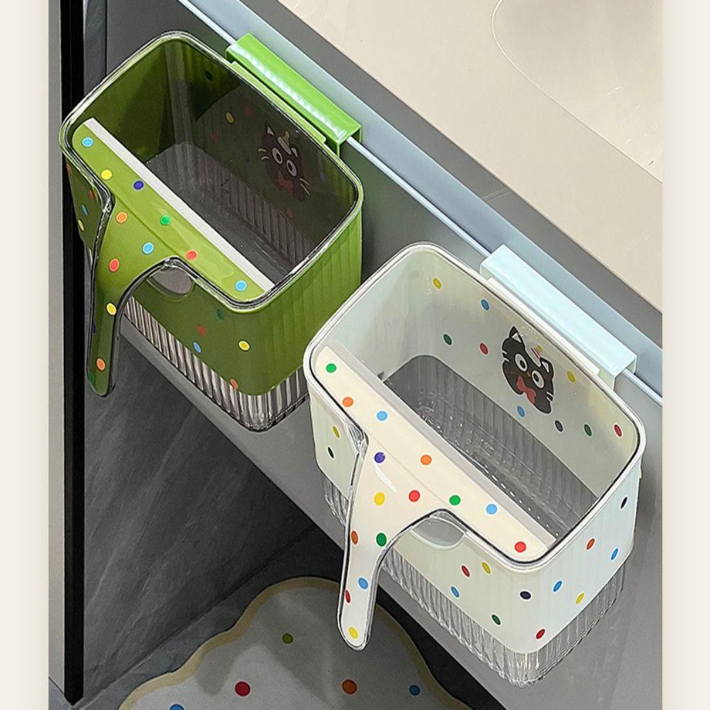 Large Capacity Waste Trash Can Wall-Mounted Food Waste Toilet  Household Cleaning Tools