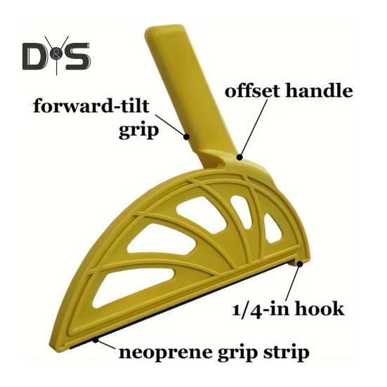 Table Saw Push Block with Offset Handle Heavy Duty Router Table Jointer Band Bench Saw Work Shop Machinery Push Stick Woodworker Tools