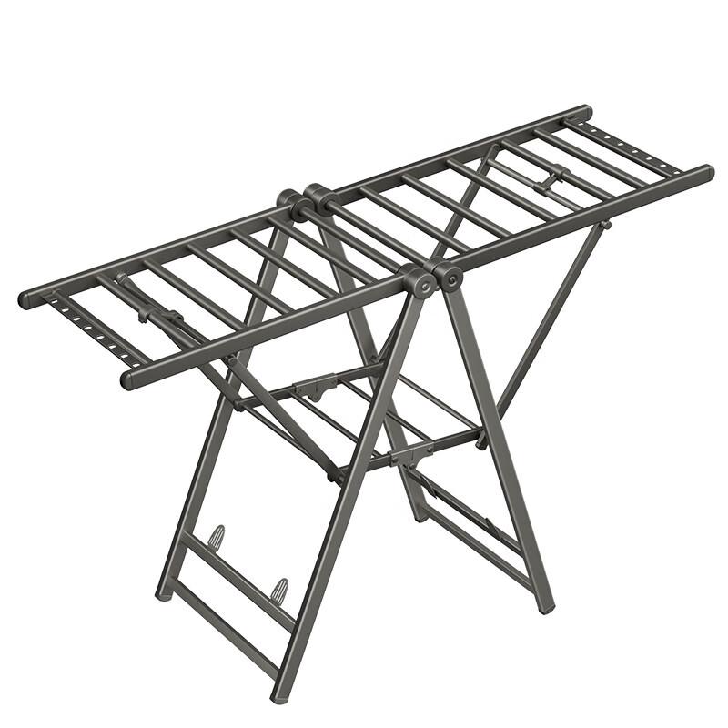 Składana suszarka na pranie ze skrzydłami