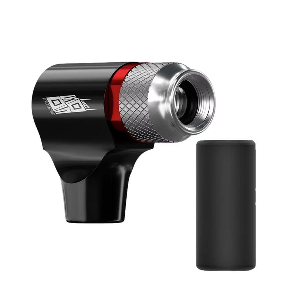 

CO2 Pump Bike Pump For Bicycle Schrader Presta Adapter Bike Pump Inflator Aluminum Tire Tube Mini Hand Pump NO CO2 Cartridge чорний