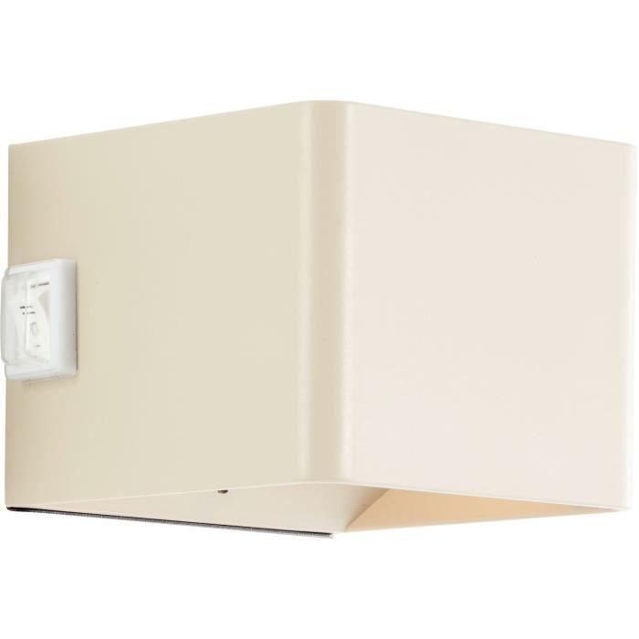 Applique magnétique d'extérieur - ISEO - BRILLIANT - Rechargeable - Creme - LED - Détecteur - 4W - 300lm - 3000K - USB
