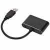 Full HD USB to HD VGA Adapter HD VGA Female 1080P Display Adapter  For Dual Screens