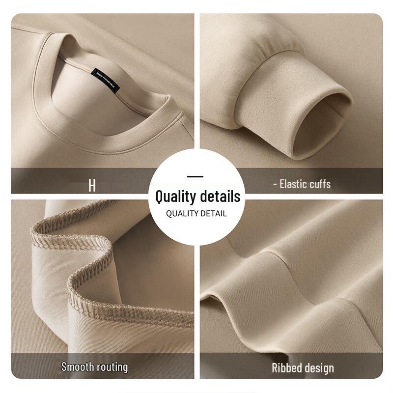 Mark Fairwhale Men's 2025 Autumn/Winter Air Layer Pullover Sweatshirt