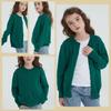 Enfants Boys and Long Crew School Cold Solid School Size 140 Chéris Children's Cardigan, Girls, Knit, Sleeve, 100% Cotton, Neck, Kids' Sweater, Coat,