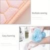 3pcs/set Body Scrubber Back Massage Exfoliating Sponge Bathroom Bath Brush Scrub Shower Brush Body Wash Scrub Bath Supplies
