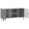 TV Stand Grey Sonoma 102 X 34.5 X 50 Cm Particleboard