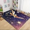 Custom Name Tinkerbell Night Sky Carpet Rug Customizable Soft Washable Anti-Slip Home Living Room Sofa Mats Personalized Rug. 0909310