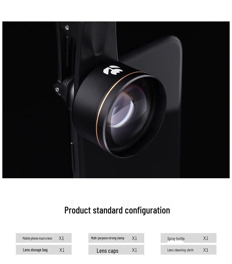 Kase Mobile Makro-Objektiv: Hochauflösende externe Linse für Apple und Huawei