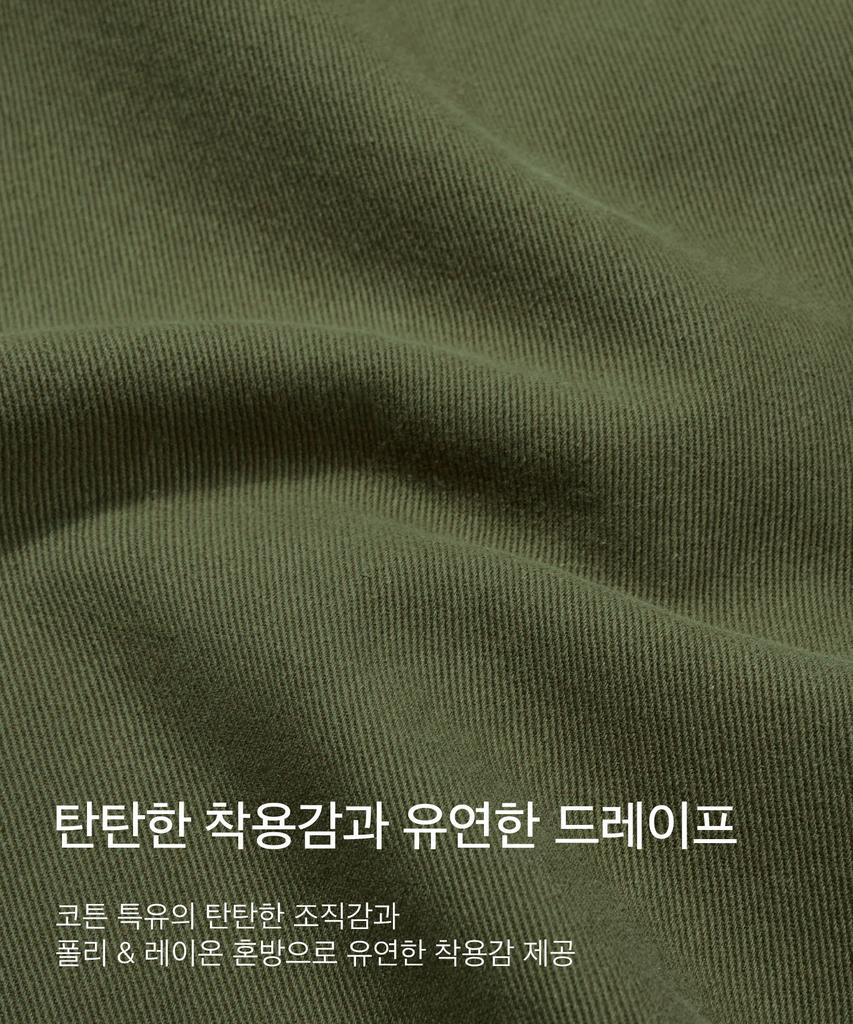 CGP Extra Wide Fit Cargo Cotton Pants_Khaki