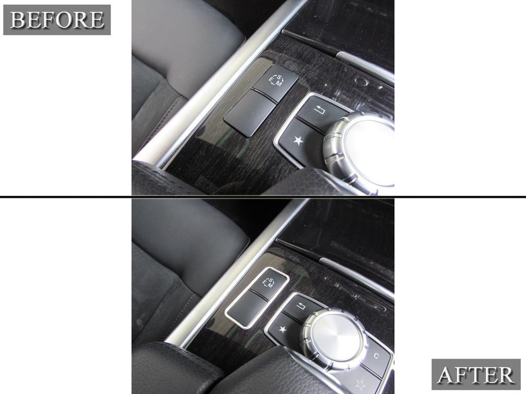 BRIGHTZ A207 Driving Mode Switch Ring Console Switch Ring for and W212 Open and E400 E-Class [INT-ETC-027] A207, W207, W212, Cabriolet, Convertible,