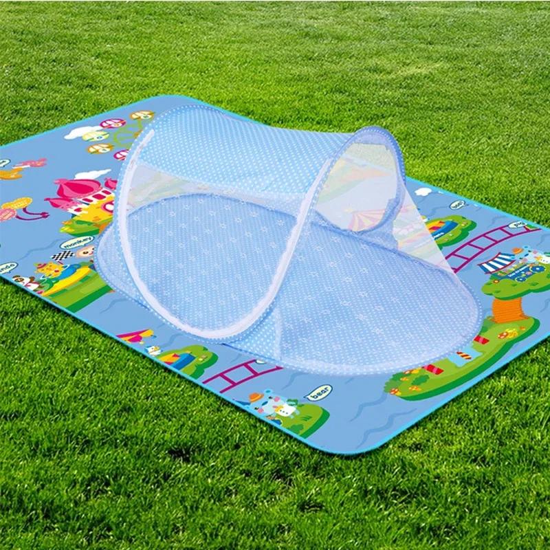 Baby Folding Mosquito Net 0-3 Years Old Portable Foldable Mosquito Net High-density Mesh Baby Tent Bedding Travel Mosquito Net
