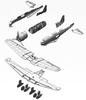 Fine Molds 1/48 Aircraft Series Imperial Japanese Navy Type 98 Land-Based Reconnaissance Aircraft Model 12 Plastic Model FB24