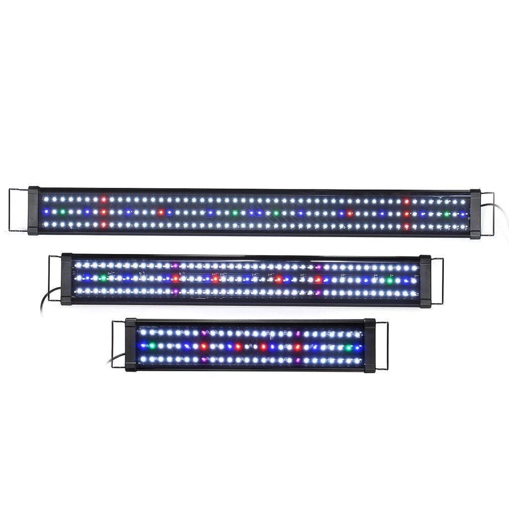 60/90/116CM Waterproof Bright Clip Lamp for Fish Tank Aquarium LED Light Super Slim Fish Tank Aquatic Plant Grow Lighting