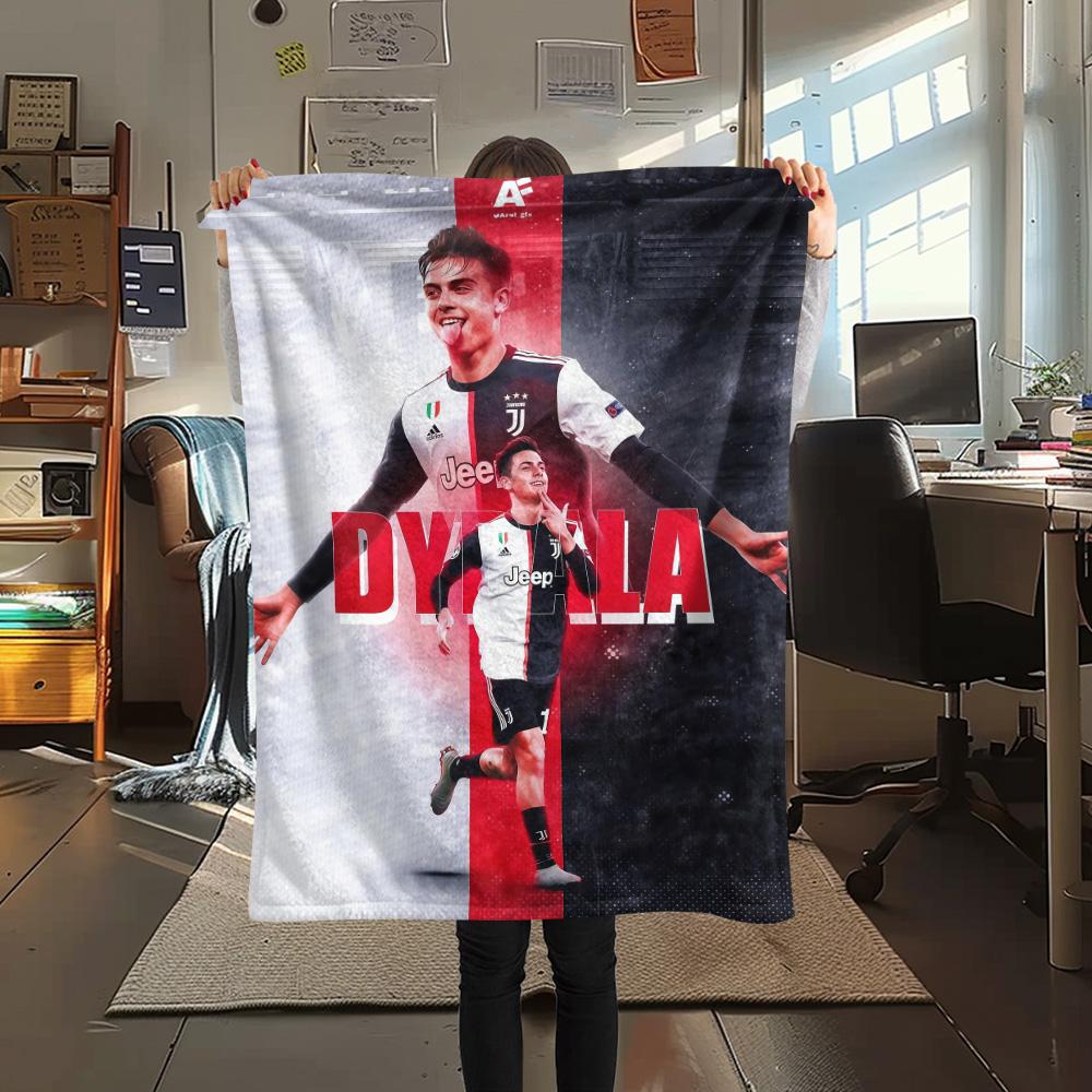 Coperta in Flanella con Stampa Juventus FC, Alta qualità, Confortevole per Tutte le Stagioni, Decorazione per la Casa, Calore e Comfort