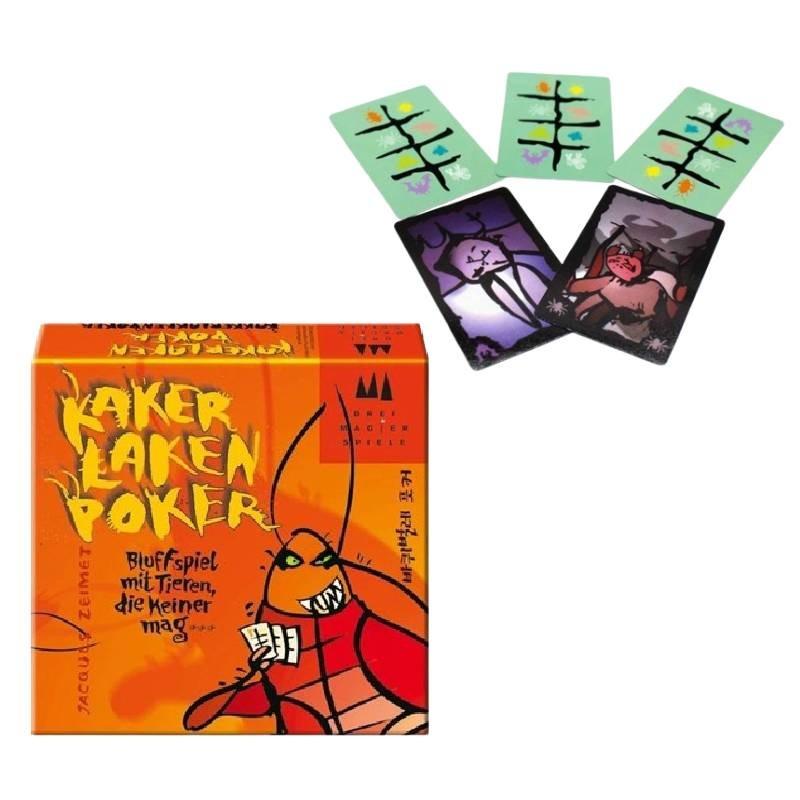 Kaker Laken Poker Card Board Game Family Party Prop Educational Toy Kids Gift