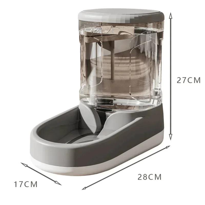 Katzennapf Hundenapf Große Kapazität Hunde-Wasserspender Kontinuierliche Wasserzufuhr Automatischer Wasser-Futterspender Katzen-Wasserspender