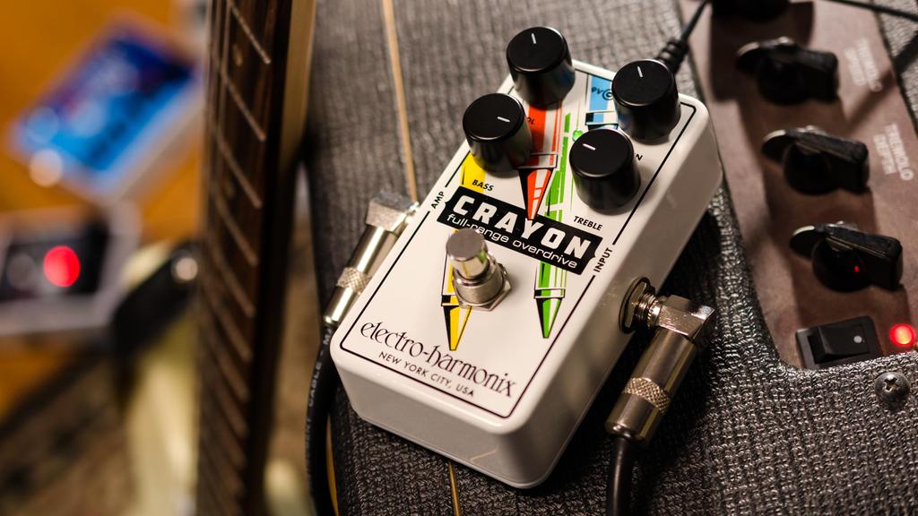 Effector Overdrive Crayon 01 Chassis Black Electro-harmonix Electro-Harmonix []