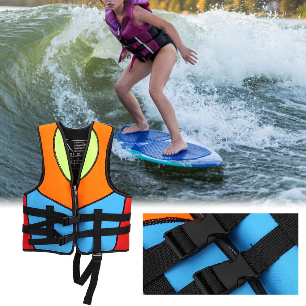 Youth Swim Vest, Buoyancy Support for Safe Learning, Durable Materials Waterproof & Floats on Water, for Water Parks, Swimming, Beaches, Snorkeling (S