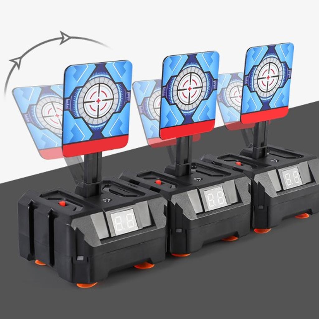 3pcs Electric Score Target Automatic Light Sound Detachable Target Practice Children Toys