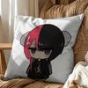 S-Senketsuakochans Square Double-Sided Printed Pillow Case Sofa Cushion Cover Bedroom Bedside Decor