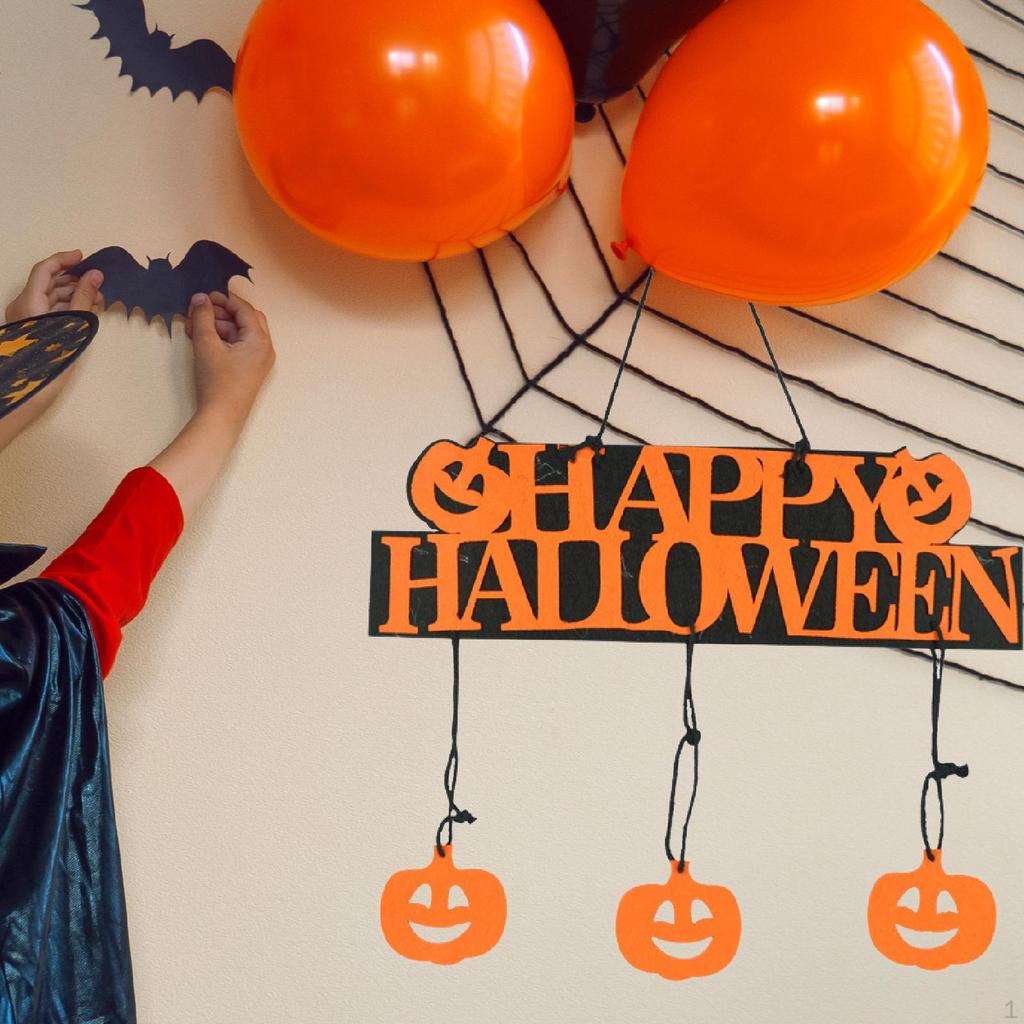 Door Hanger Ornament Halloween Front for Kitchen Garage Office Window