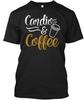 Funny Gym Cardio And Coffee TTshirt Made In the USA Size S To 5XL