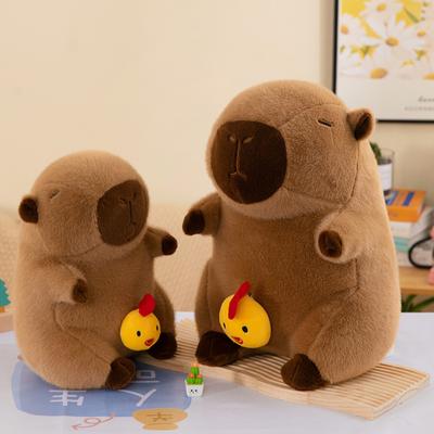 Internet Celebrity Explosion Snot Chick Kola Capybara Doll Plush Toy Kapibara Doll Gift Exchange