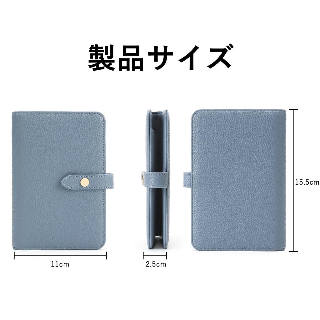 SEPWIK Passport PU Holds 2 Case, RFID-Proof, Leather, Passports, Travel, Lightweight, Waterproof, Multifunctional, Unisex, Gift-Ready