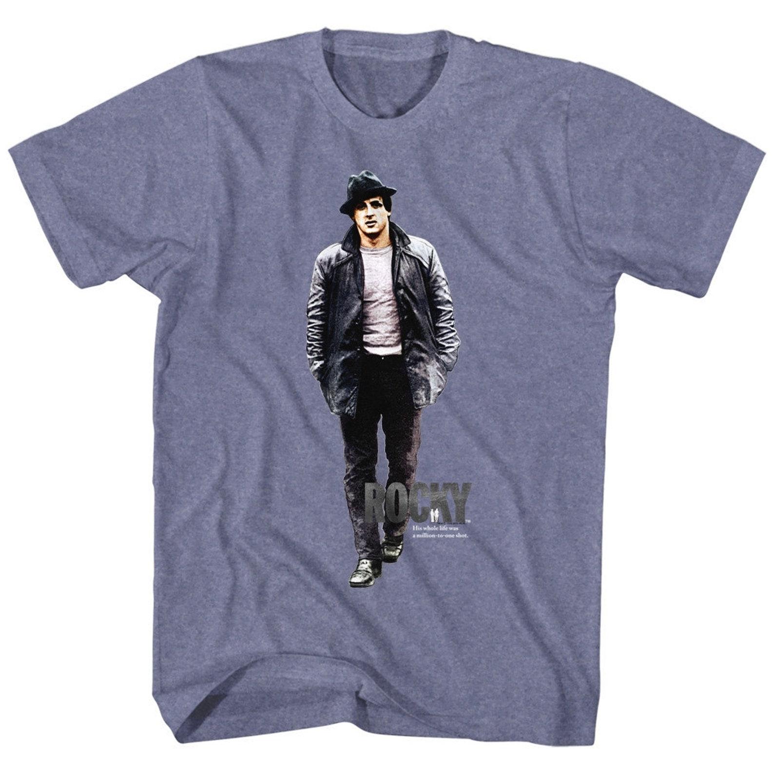 Rocky Million To One Vintage Blue Heather T-Shirt 2XL
