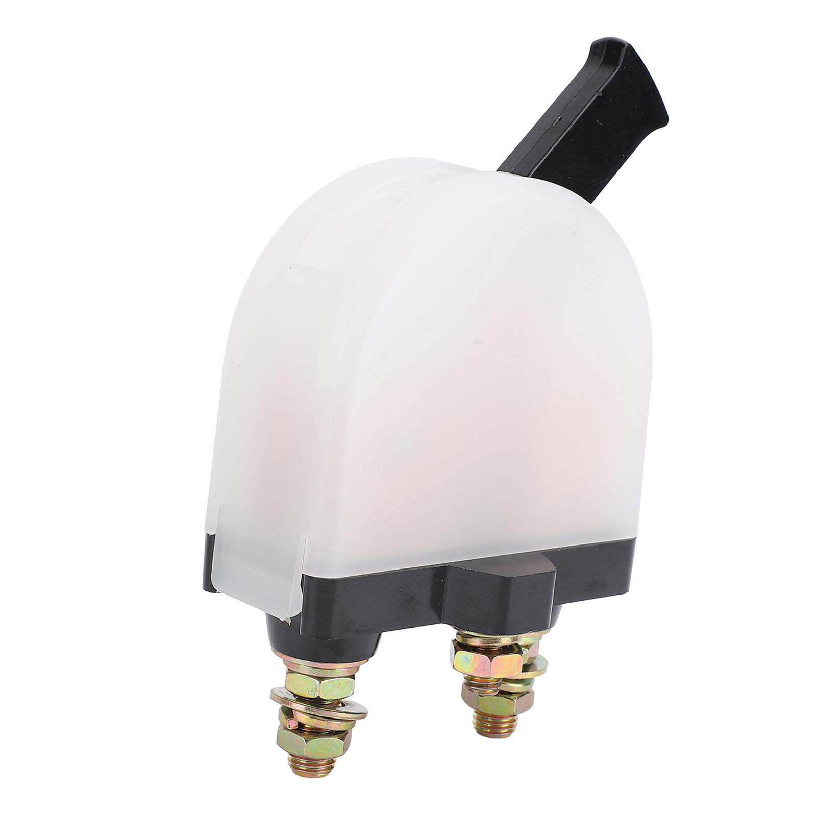 

Battery Power Off Switch 300A DC12 to 36V Enhanced Safety Battery Cut Off Switch for Vehicles RVs Yachts Boats White White