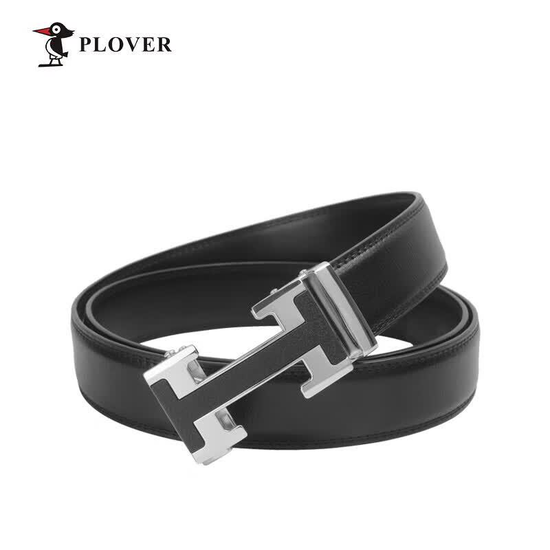 Plover Men's H-Buckle Leather Belt
