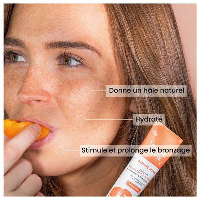 Pulpe de Vie Bonne Mine Soin Hydratant 2en1 à l'Abricot Bio 40 ml