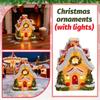 Christmas Snowhouse Desktop Decoration, Holiday Gifts For Friends