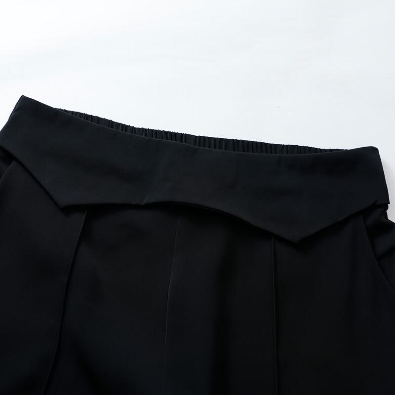 Women's Elastic Waist Flare Casual Pants