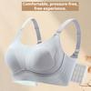 Seamless Front-opening Nursing Bra for Pregnancy Providing Support Preventing Sagging and Lightweight for Breastfeeding