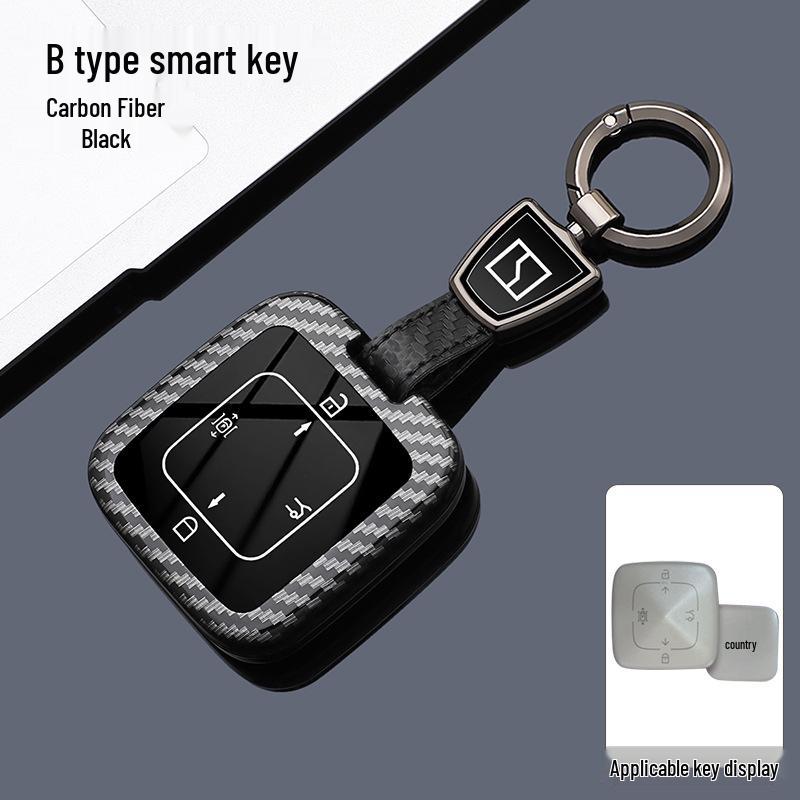 ZEEKR Key Case for 9X/007GT/001 FR/7X/MIX/009/8X Models - Car Bag Buckle Shell