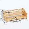 Kitchen Seasoning Organizer 4-Hole Storage Shelf Glass Bottle Seasoning Storage Rack For Olive Oil Jars Syrup Sauce Dressing