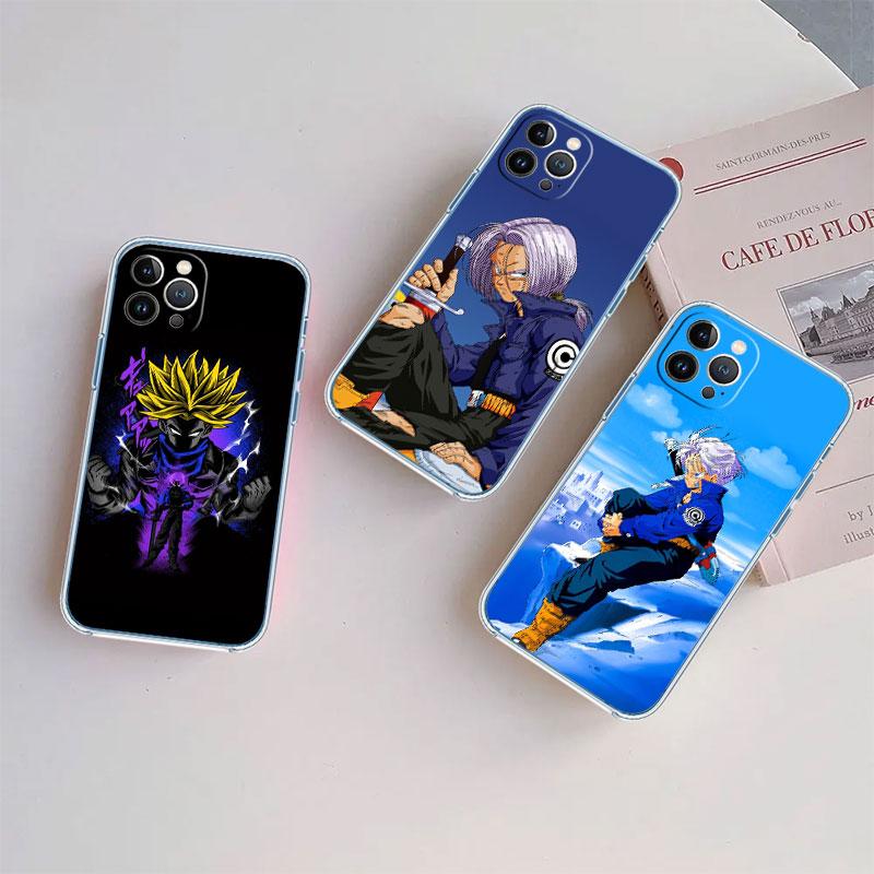 Dragon Ball Trunks Transparent Phone Case for Motorola Moto G10 G20 G30 G31 G32 G34 G35 G41 G42 G50 G51 G52 G55 G60 G60S