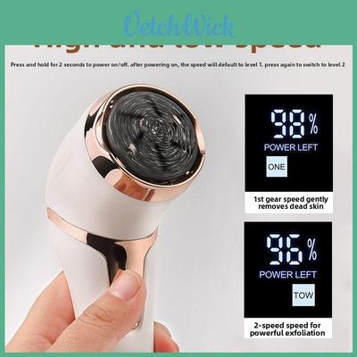 Electric Foot Callus Remover With Display Waterproof Rechargeable For Home Spa