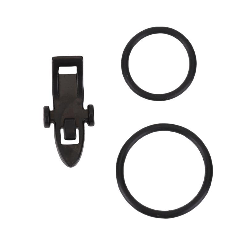 10pcs Fixed Bait Tools Fishing Hook Lure Bait With Rubber Rings Fishing Gear