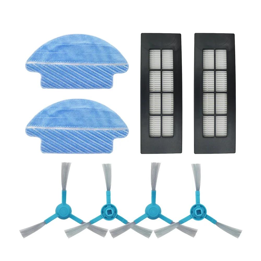 Filtro HEPA com escova rotativa e escova lateral, filtro de tanque de água para aspirador de pó Cecotec Conga série 3090, peças, pano para esfregão, acessórios