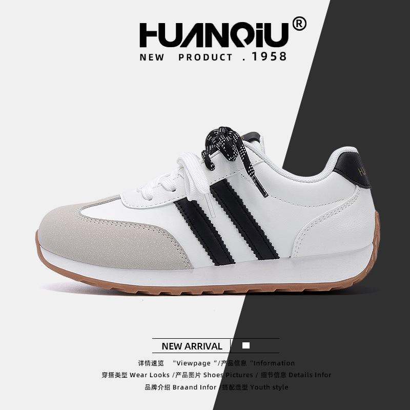 Global Platform German Training Shoes Women's ZHQ3786 New Versatile Comfortable Soft Sole Light Casual Student Board Shoes Women