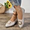 Fashion Women Shoes 2024 New Spring Autumn Fashion Casual Outdoor Women's Flat Shoes Slip on Round Toe Comfortable Shoes Women's Fashion
