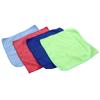12pcs Cleaning Cloth 4 Different Colors Strong Water Absorption Reusable Microfiber Towels for
